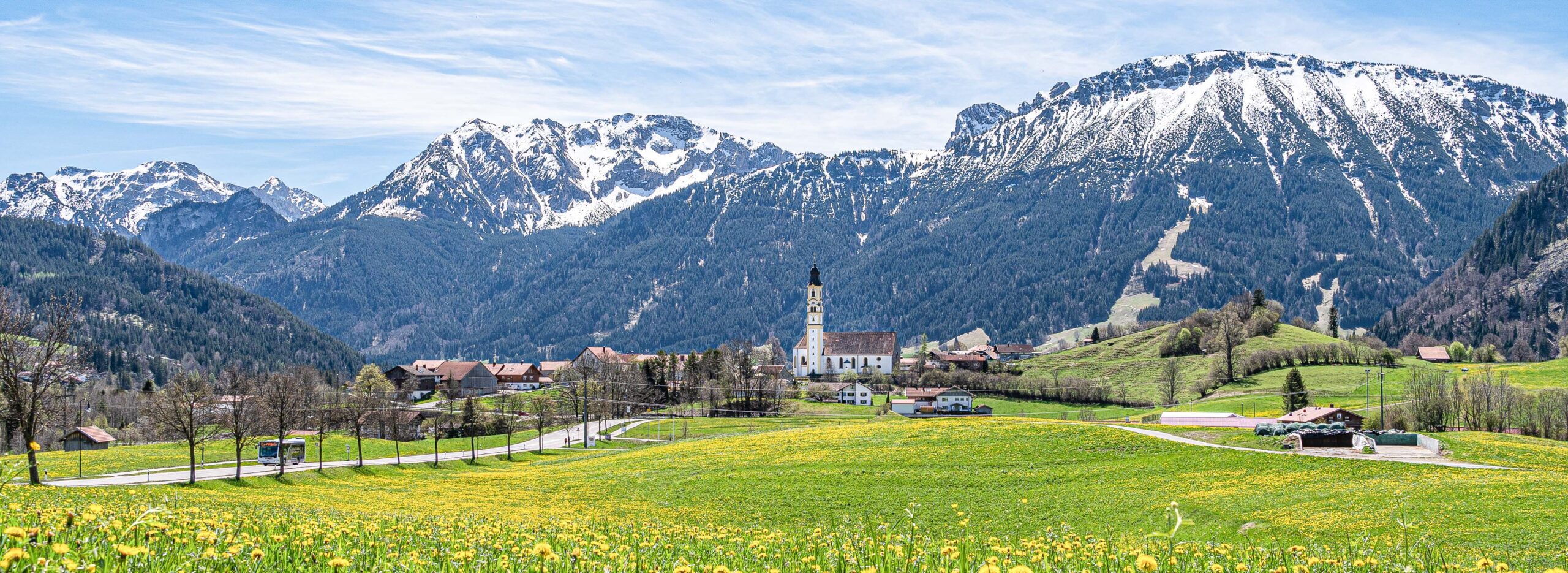 Pfronten Kirche Header Pfronten Kirche Header