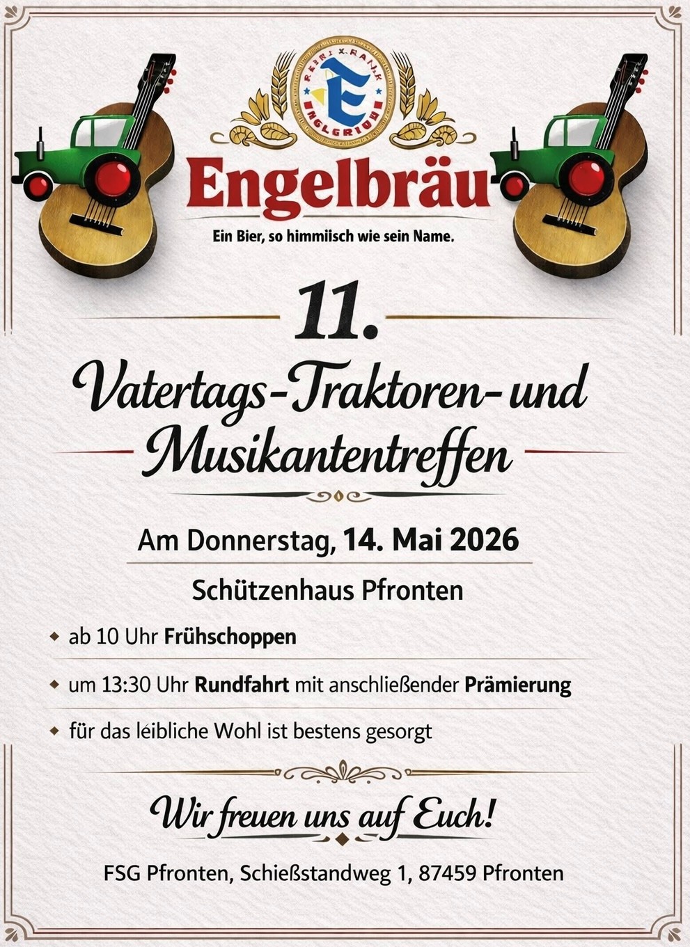 Vatertags-Traktoren-und Musikanten-Treffen 2026 Vatertags-Traktoren-und Musikanten-Treffen 2026